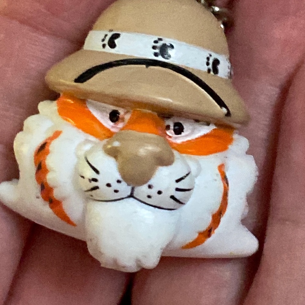 Vintage Exxon Tiger keychain
